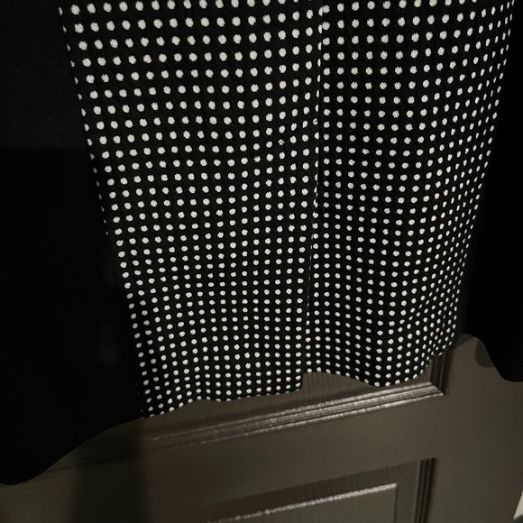 CHARTER CLUB SLEEVELESS A-LINE SHEATH BLACK WHITE WORK EVENT DRESS WOMEN SIZE 4 - Picture 5 of 16